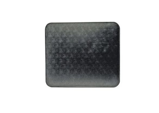 Stove Board, 42 in L, 32 in W, Steel, Black