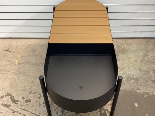 Planter Metal Stand Black 3.5'x1.52'x1.54' - Room Essentials