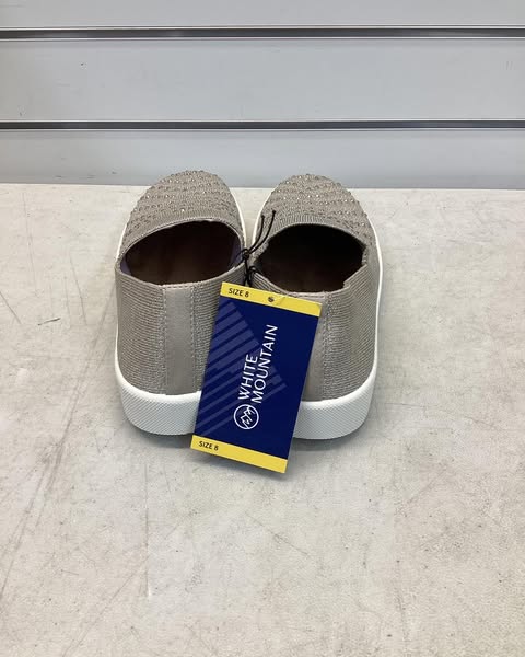 White Mountain Women's Bling Sneaker Size 8