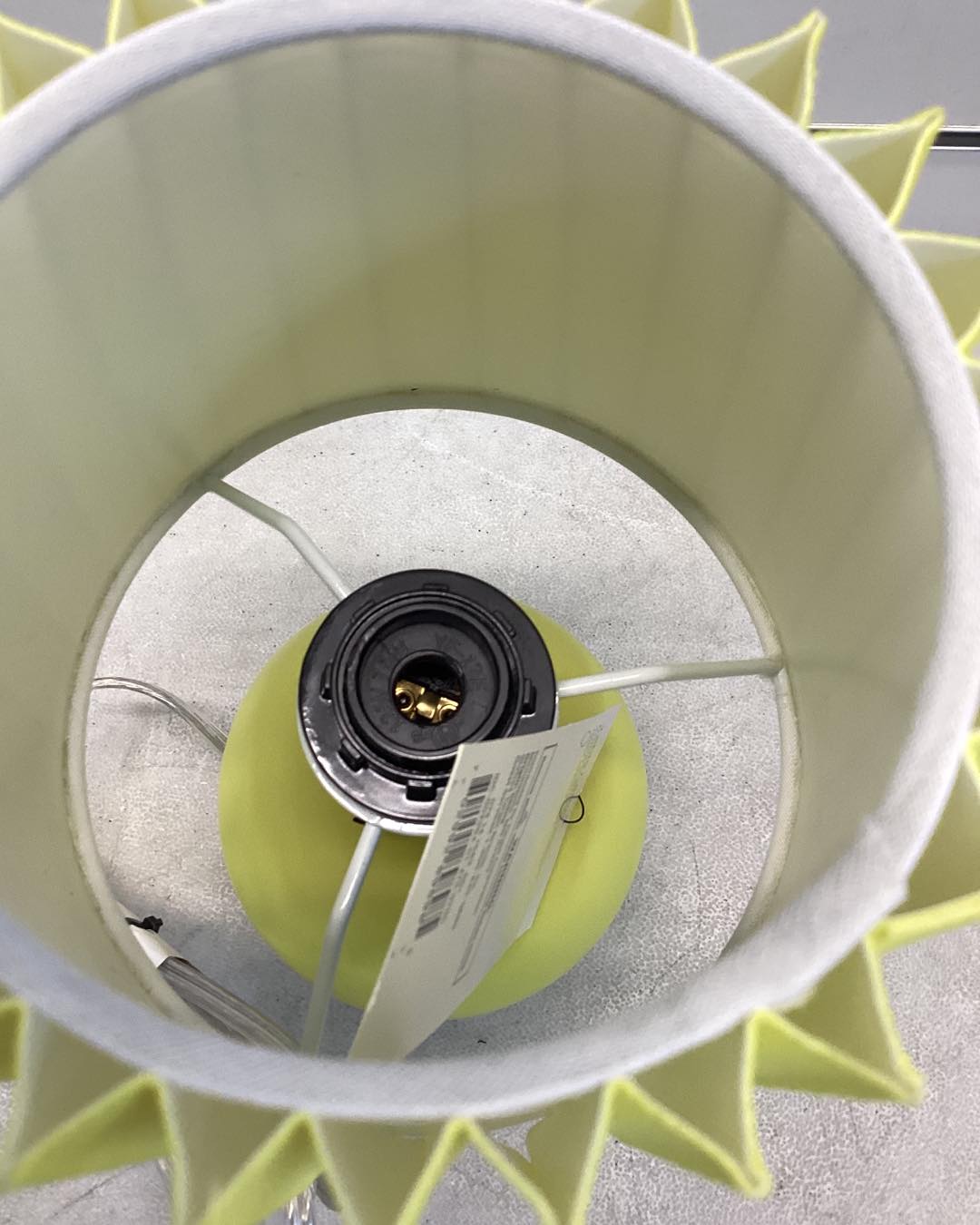 Mini Stick Table Lamp with Pleated Shade - Room Essentials