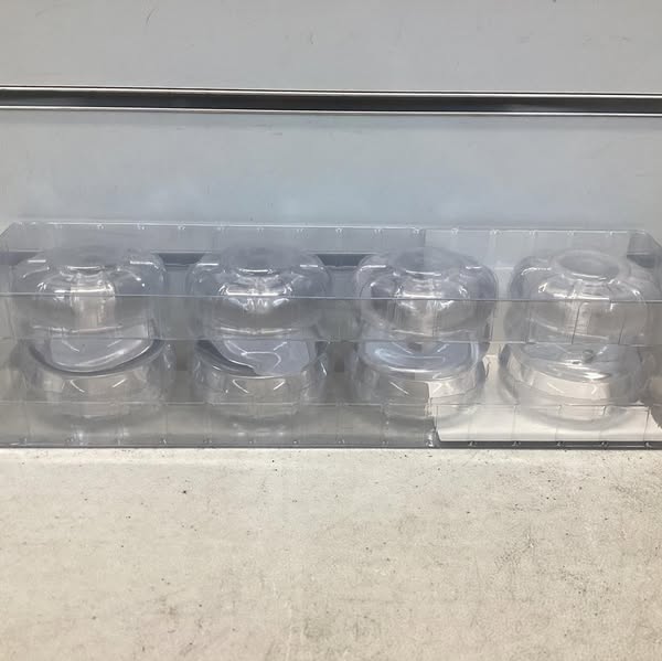 4pk Bubble Glass Taper Candle Holder - Room Essentials