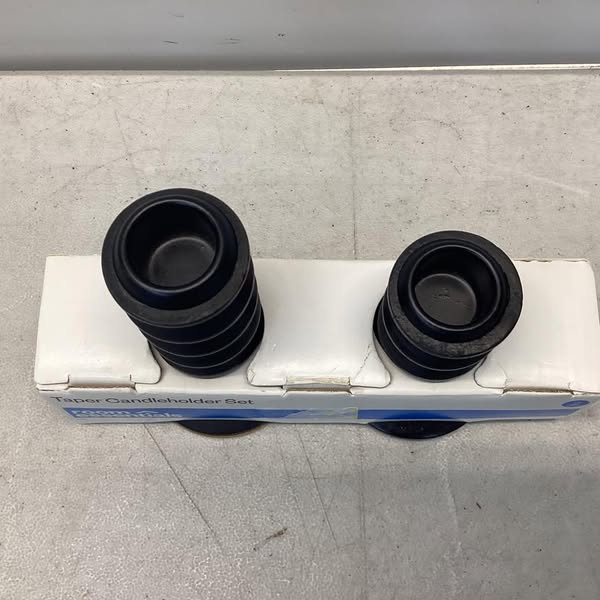 2pk Wood Taper Candle Holder - Room Essentials