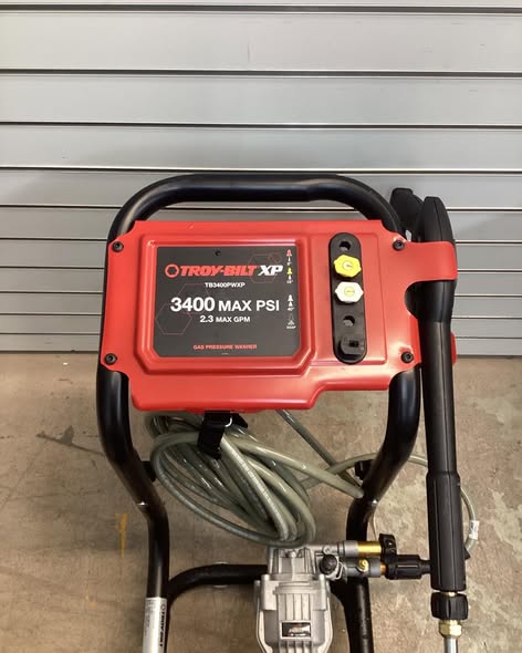 Troy-Bilt 3400 PSI 2.3 GPM Gas Pressure Washer