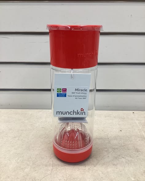 Munchkin Miracle 360 Fruit Infuser Cup Red