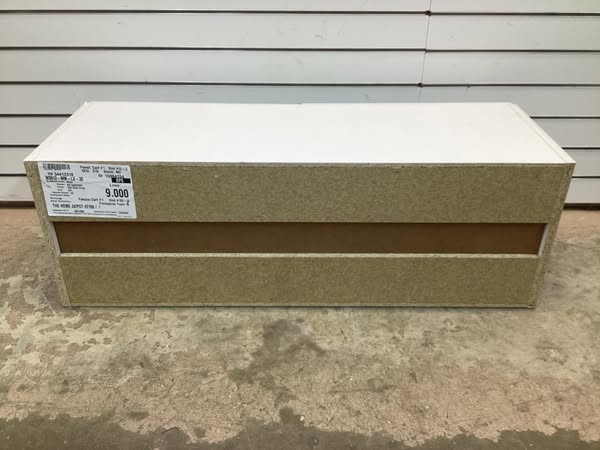 Brand new Hampton Bay Designer Series Edgeley Assembled 36x12x12 in. Wall Bridge Kitchen Cabinet in White