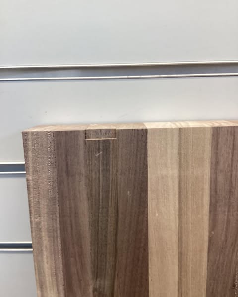 AMERICAN HARDWOOD INDUSTRIES 6 ft. L x 36 in. D Unfinished Walnut Solid Wood Butcher Block Countertop Island with Square Edge