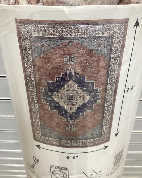 Member's Mark Everwash Washable Area Rug, 6'6"x 9'6"
