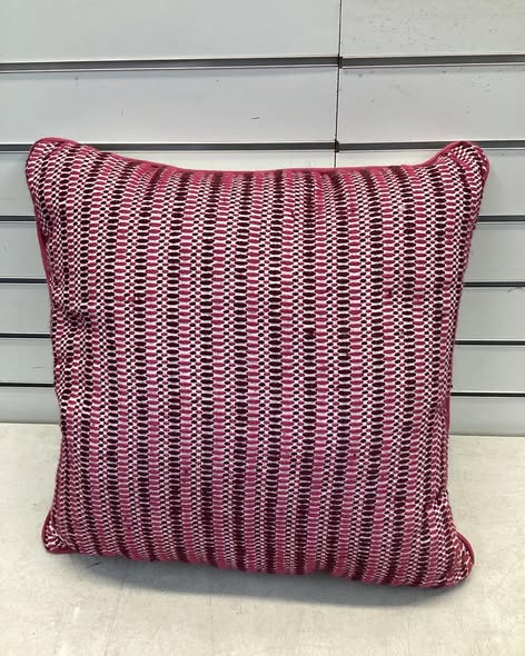 18"x18" Textural Lines Square Outdoor Throw Pillow - Threshold