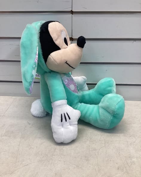Disney Easter Large Plush Mickey Mouse 17"