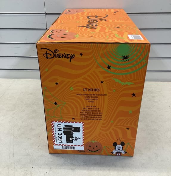 Disney Pre-Lit Animated Halloween Village, 9 pc.