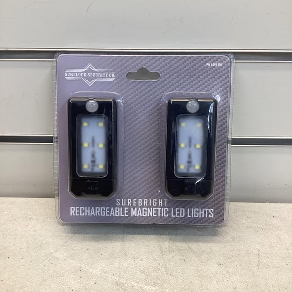 SureLock Security Co. SureBright Rechargeable Magnetic LED Lights (SLS-A-RMLED)
