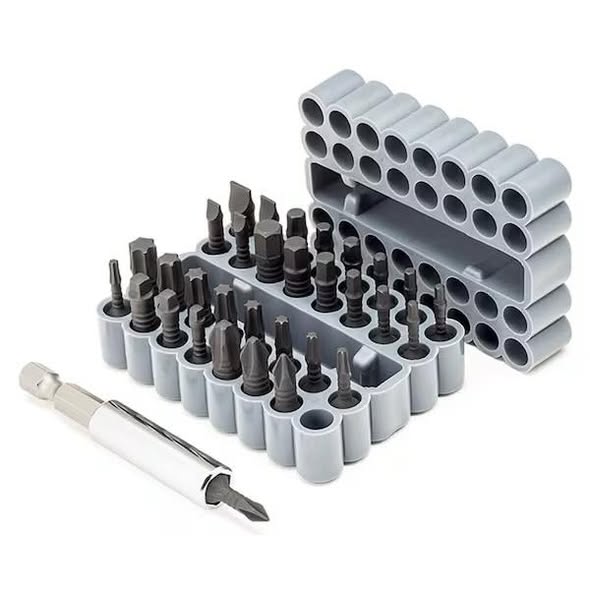 TITAN TOOL Impact Bit Set, 33 pcs.