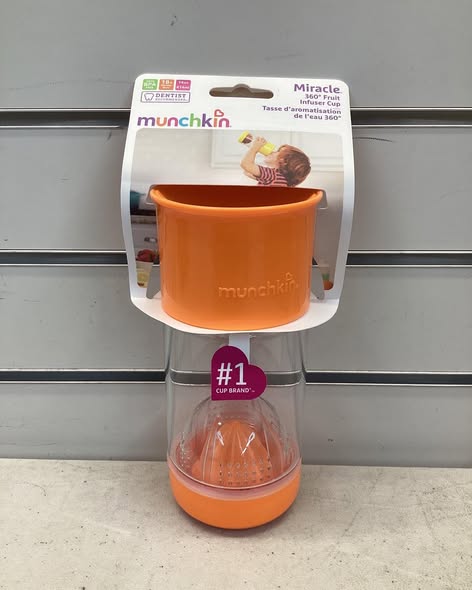 Munchkin Miracle 360 Fruit Infuser Sippy Cup 14oz