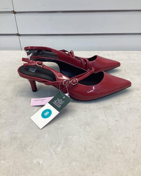 Women’s Rosemary Heels with Memory Foam Insole - A New Day Size 8