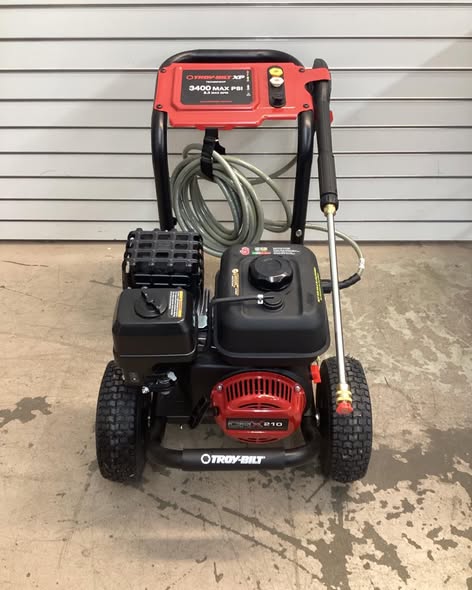 Troy-Bilt 3400 PSI 2.3 GPM Gas Pressure Washer