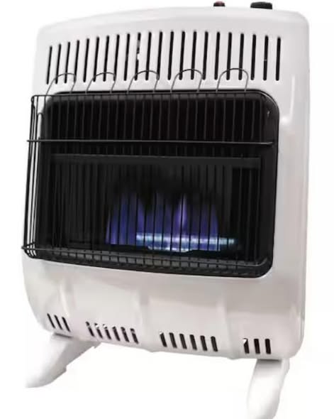 Mr. Heater 20,000 BTU Vent Free Blue Flame Natural Gas Indoor Space Heater