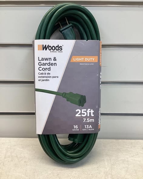 Wood Lawn & Garden Cord