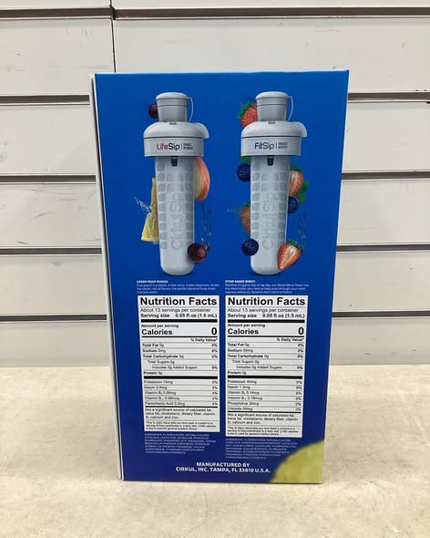 Cirkul 22oz. Stainless Steel Starter Kit + 2 Flavor Cartridges