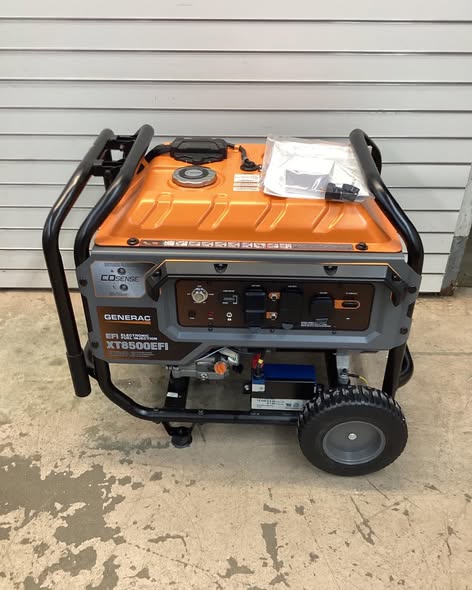 Generac 10000 / 8500-Watt Gasoline Powered Portable Generator with Electric Start and COSense - XT8500E