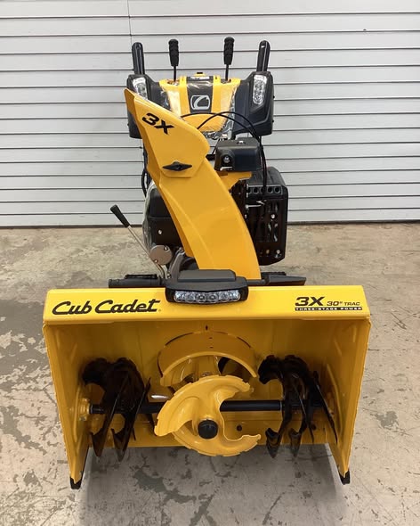 Cub Cadet 3X 30 in. 420 cc Track Drive Three-Stage Snow Blower with Electric Start Gas Steel Chute Power Steering Heated Grips