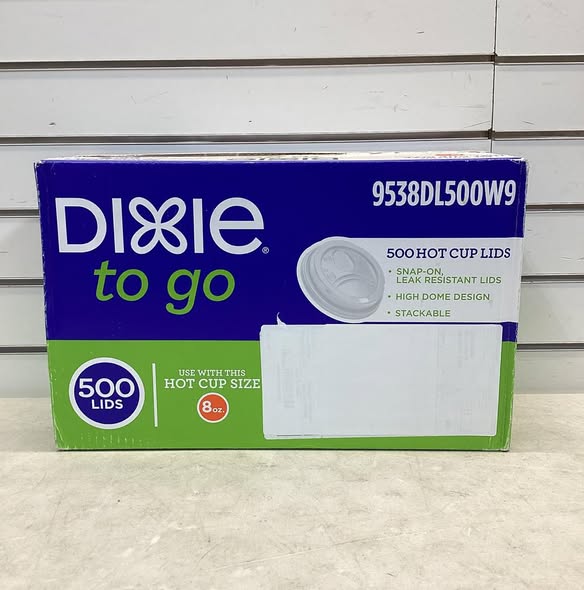 Dixie To Go Hot Cup Lids 8 oz., 500 ct.