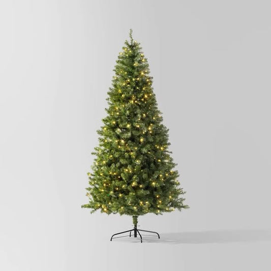Pre-Lit LED 7.5 ft. Alberta Spruce Artificial Christmas Tree