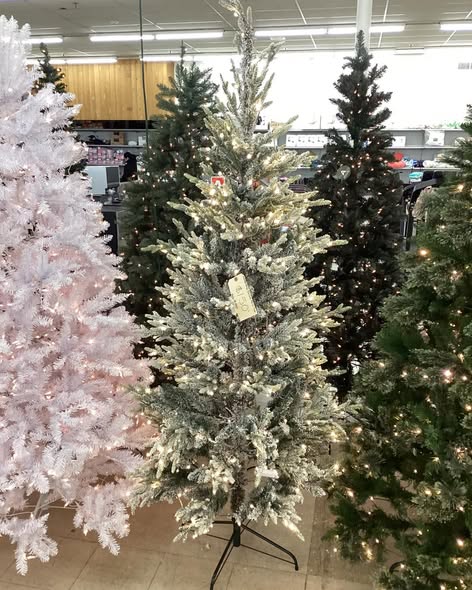 Wondershop 7.5 ft. Balsam Fir LED Pre-Lit Flocked Tree