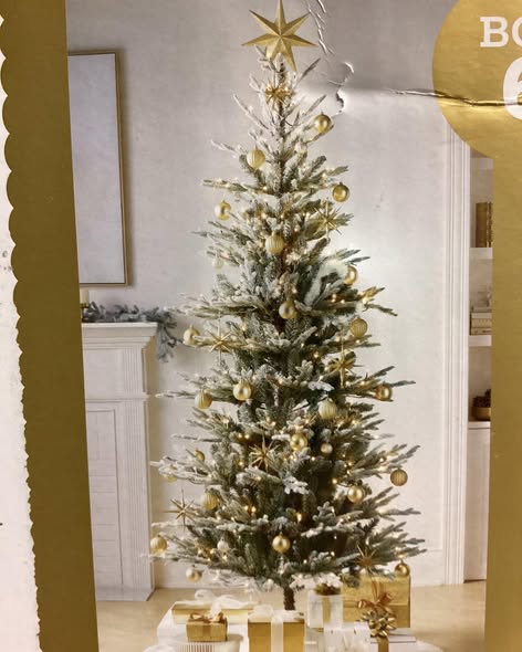 Wondershop 7.5 ft. Balsam Fir LED Pre-Lit Flocked Tree