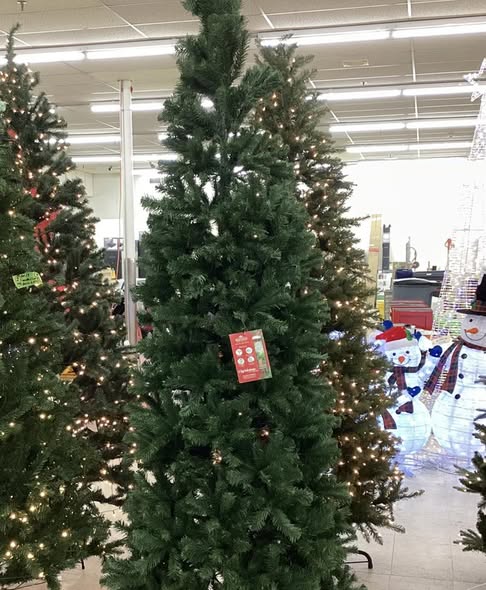 National Tree Company 9-ft North valley spruce Pencil Artificial Christmas Tree