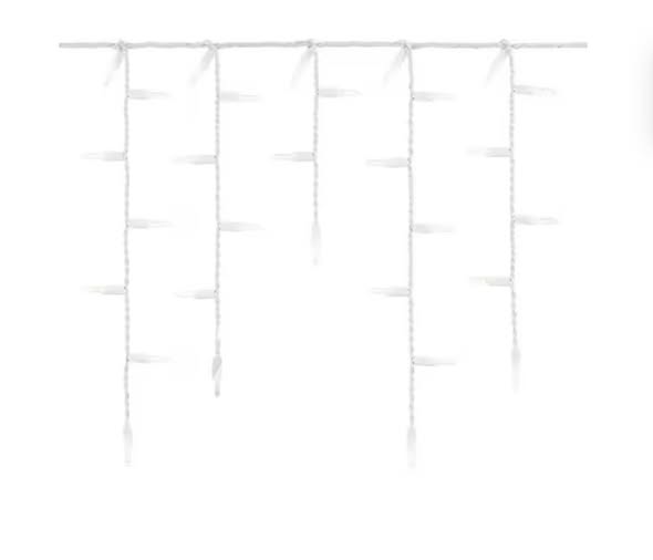 Home Accents Holiday 200 Clear Incandescent Mini Icicle Lights