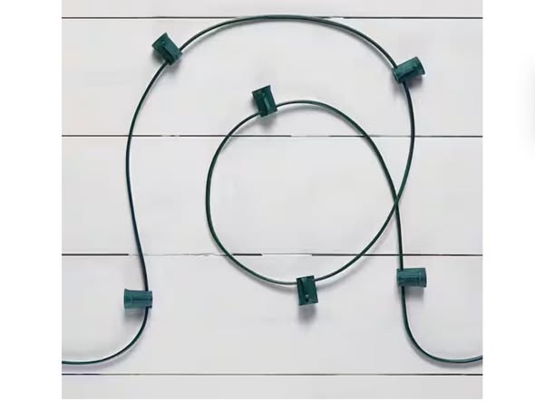 Home Accents Holiday 500 ft. Commercial Grade C9 Stringer Set