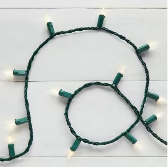 Home Accents Holiday 300 Count Warm White Steady Lit  Mini LED Lights