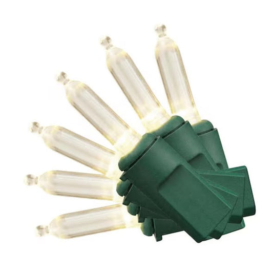 Home Accents Holiday 300 Count Warm White Steady Lit  Mini LED Lights