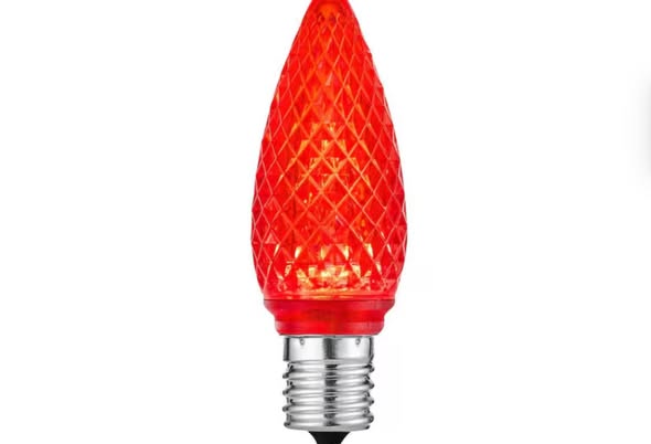 Home Accents Holiday Red Commercial Grade Shatter-Resistant Faceted C9 LED Replacement Bulbs (49-Pack)