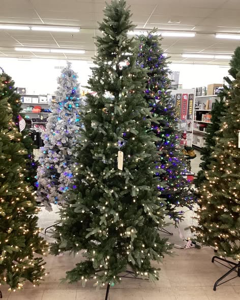 9ft pre-lit Balsam Fir Pre-Lit Christmas Tree