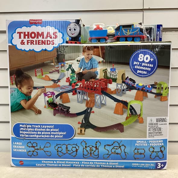 Fisher-Price Thomas & Friends Train Diesel Raceway