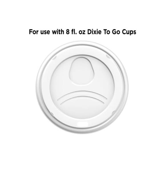 Dixie To Go Hot Cup Lids 8 oz., 500 ct.