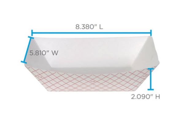 Member's Mark 3lb. Heavy Duty Paper Food Trays, 500 ct.