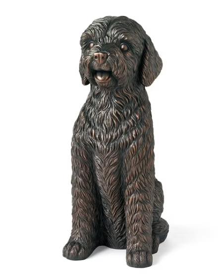 Member's Mark Sitting Doodle Dog Statue