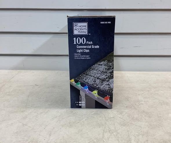 Home Accents Holiday Commercial Grade Light Clips (100-Pack)