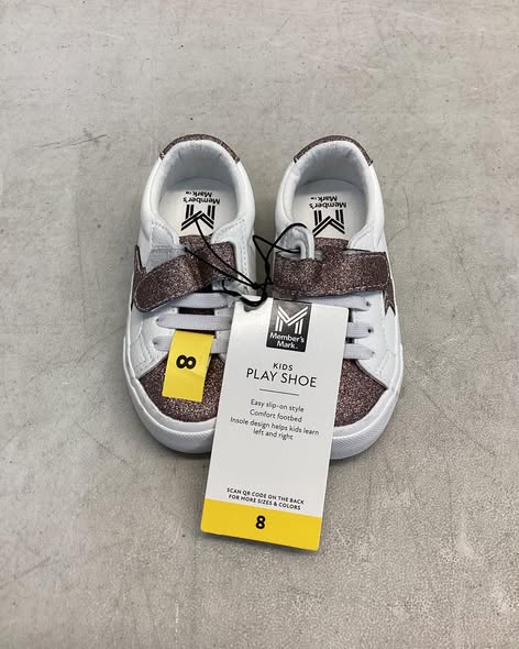 Member's Mark Toddler Girls Play Shoe, Size 8T