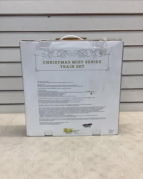 Animated Christmas Train and Track Set