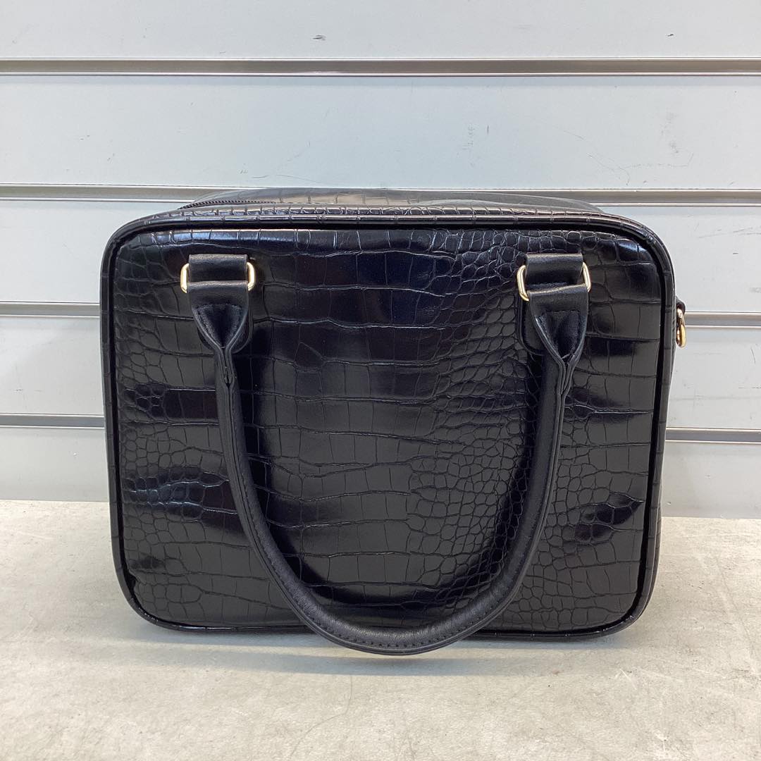 Veronica Jamison Hampton Faux Leather Lunch Tote by Arctic Zone, Lunch Bag with Food Storage & Ice Pack