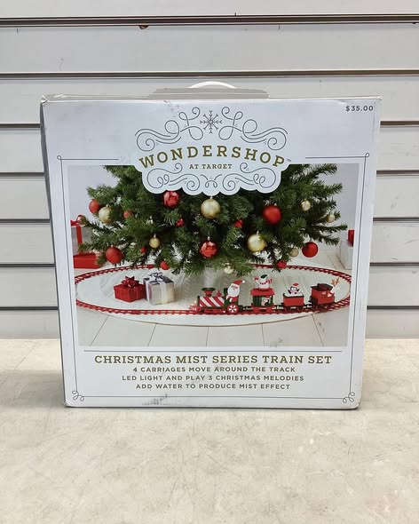Animated Christmas Train and Track Set