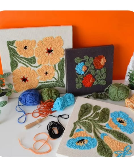 Art 101 Crafts Punch Needle Embroidery Canvas Kit