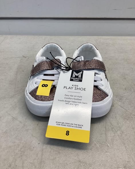 Member's Mark Toddler Girls Play Shoe, Size 8T