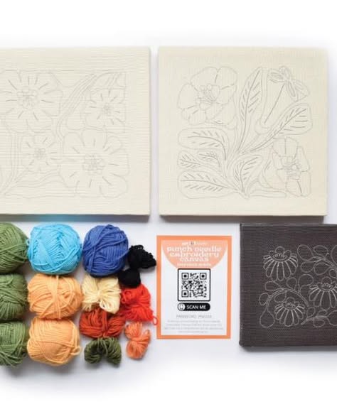 Art 101 Crafts Punch Needle Embroidery Canvas Kit