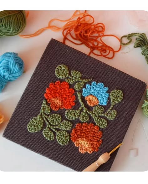 Art 101 Crafts Punch Needle Embroidery Canvas Kit