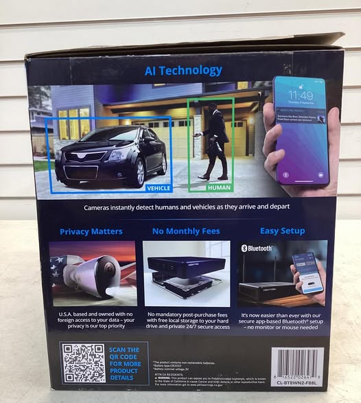 Night Owl 4K Cameras with 2TB NVR Security System, 8pk.