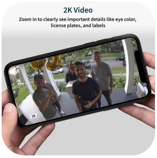 Arlo Wireless 2K HDR Essential 2nd Generation Outdoor Security Cameras, 4pk.